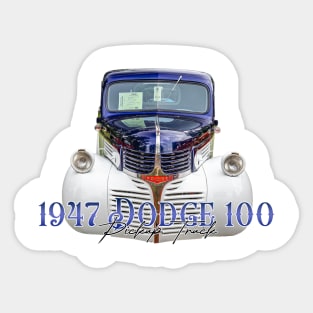 1947 Dodge 100 Pickup Truck Sticker